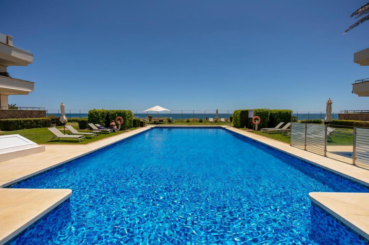 Appt 401-3-Bed-Heaven Beach-Paseo-All Year Heated Pool-Free Bikes Estepona Exterior foto